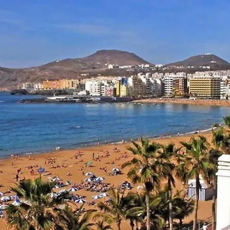 Apartamento Moderno Tipo Semisótano En Playa Canteras Con Wifi