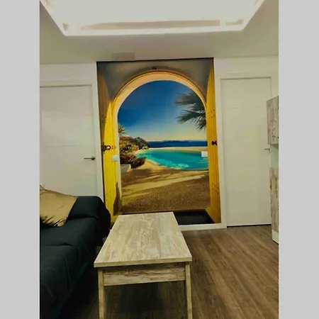 Apartamento Apartamento Moderno Tipo Semisótano En Playa Canteras Con Wifi